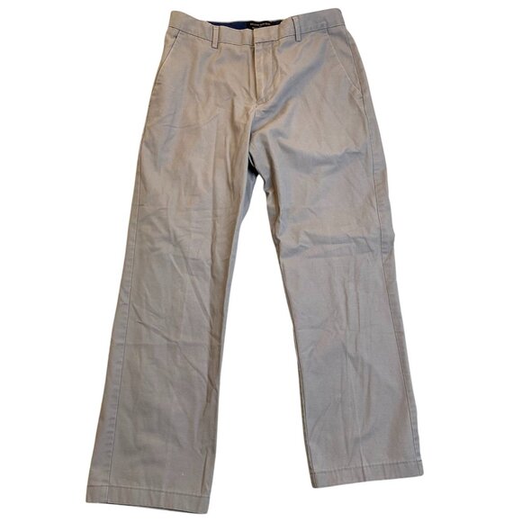 Banana Republic Men's Khaki Pants 29x32  Non-Iron Tailored Fit Cotton Blend - Picture 1 of 10